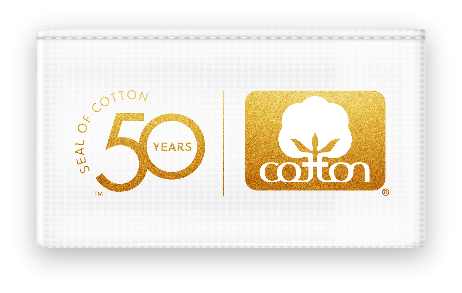 Seal of Cotton 50th Anniversary Logo Horizontal - Cotton Incorporated Names GALE as New U.S. Creative Agency