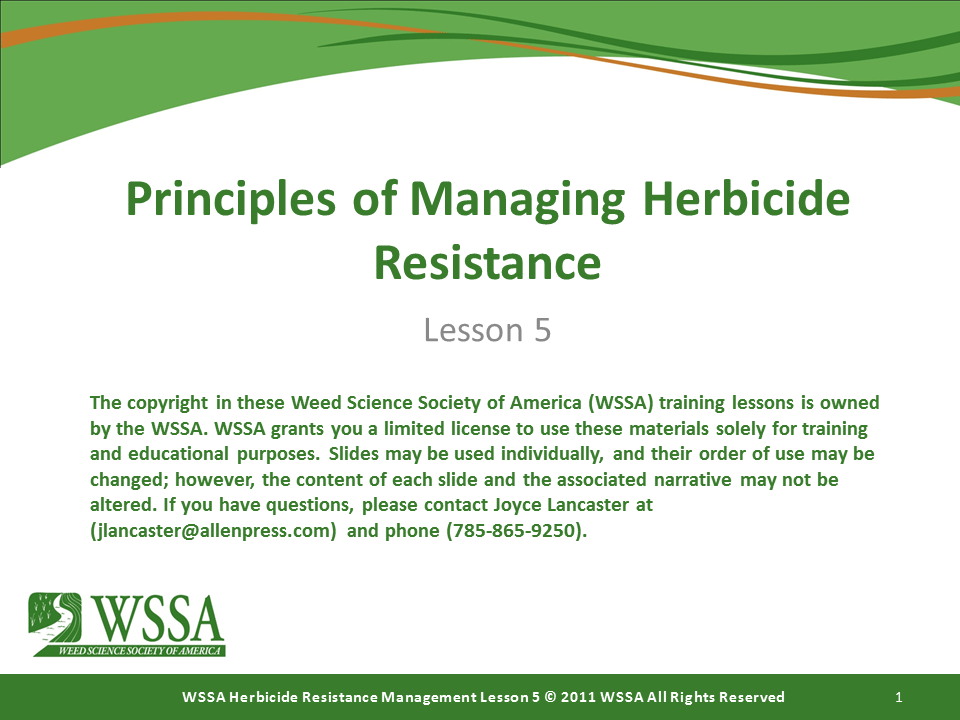 Slide1.PNG lesson5 - Herbicide-resistant Weeds Training Lessons