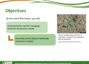 WSSA Lesson1 Slide2 180x130 - Current Status of Herbicide Resistance in Weeds