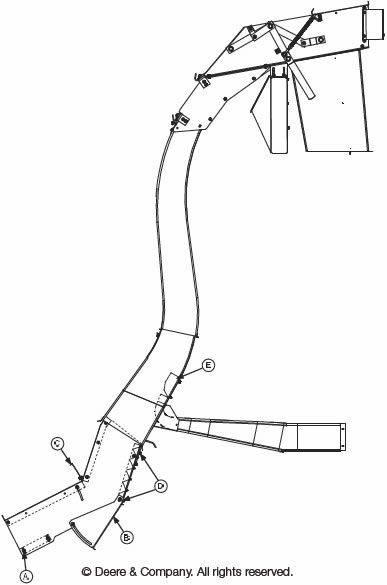 cotton conveying duct - Stripper Harvester Preparation