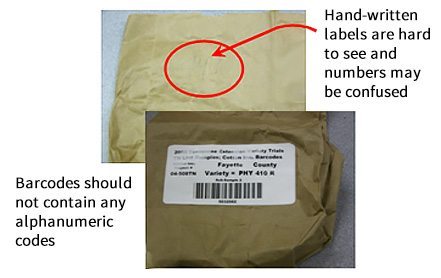 barcode and label - Fiber Sample Packaging and Labeling barcode and label - Fiber Sample Packaging and Labeling