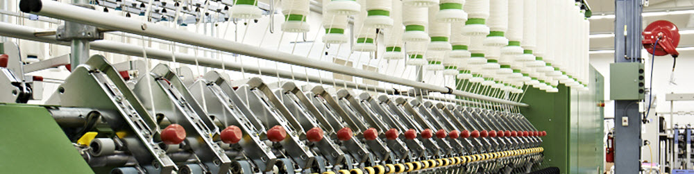 cotton textile industry process