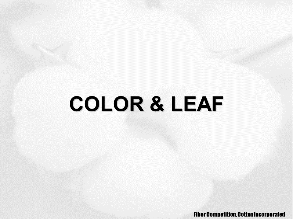 Cotton Crop Quality 2020 23 - Cotton Crop Quality Summary Cotton Crop Quality 2020 23 - Cotton Crop Quality Summary