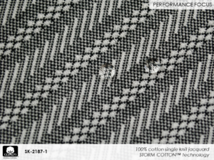 Fabricast-2022-Patterns-19-SK-2187-1 100% cotton single knit jacquard
STORM COTTON™ technology
