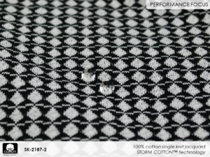 Fabricast-2022-Patterns-20-SK-2187-2 100% cotton single knit jacquard
STORM COTTON™ technology