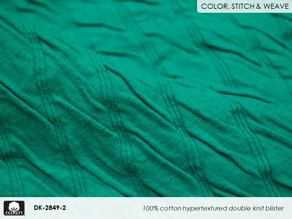 Fabricast-2022-slides-DK-2849-2 100% cotton hypertextured double knit blister
