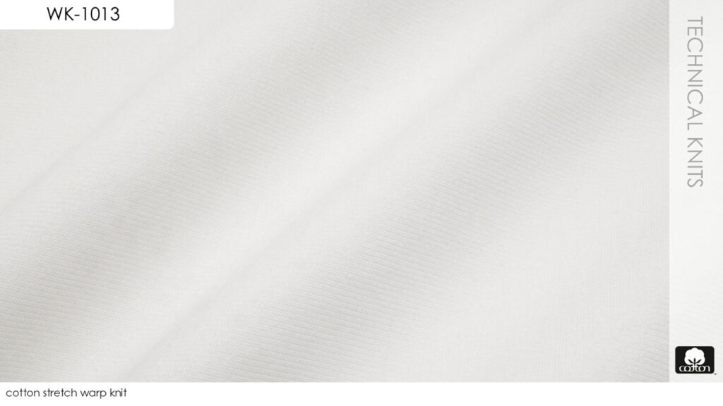 cotton stretch warp knit

