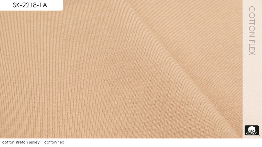 cotton stretch jersey | cotton flex