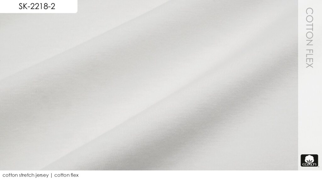 cotton stretch jersey | cotton flex