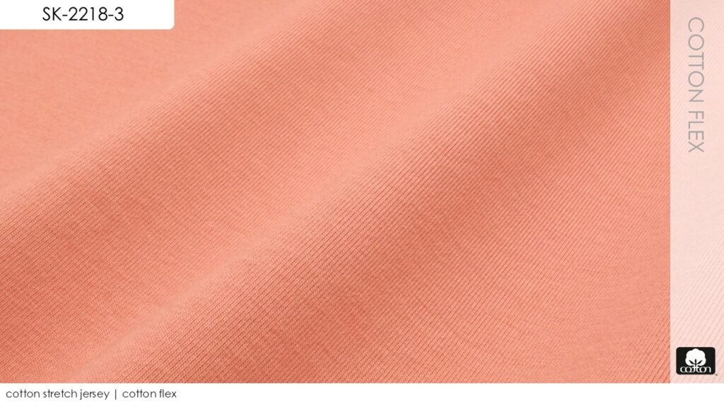 cotton stretch jersey | cotton flex